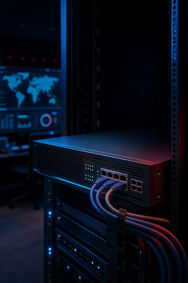 Connected network and security infrastructure